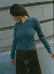 Gabriela Long Sleeve (Slate)