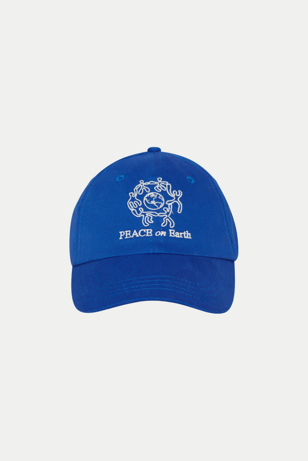 Peace on Earth Hat (Cobalt)