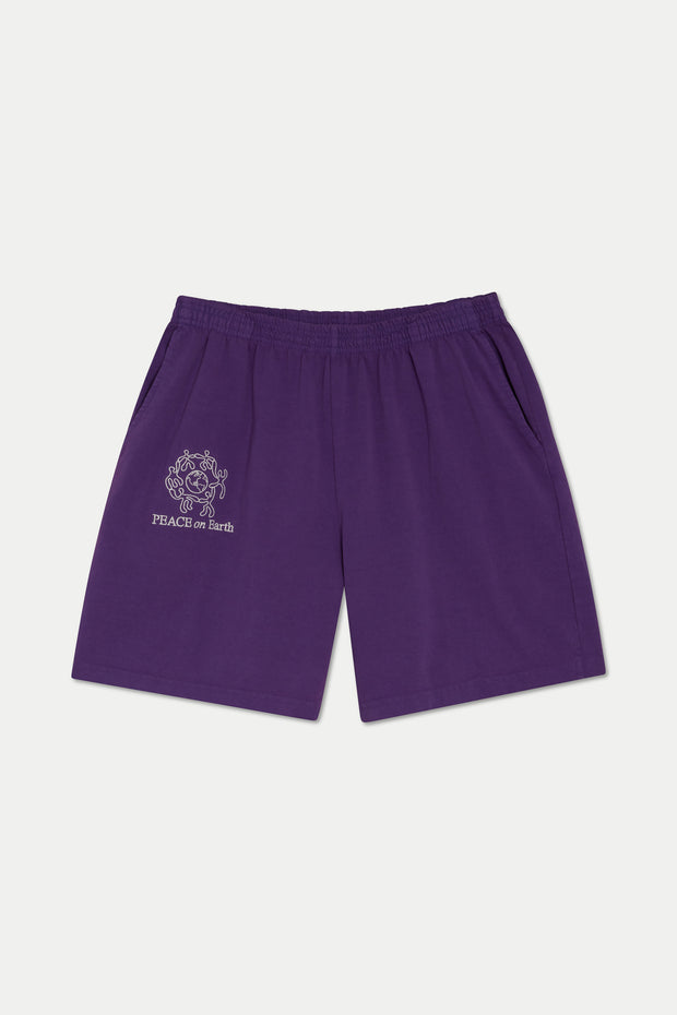 Peace on Earth Shorts (Ultraviolet)