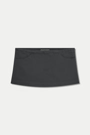 Pocket Skirt (Slate Canvas)