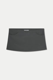 Pocket Skirt (Slate Nylon)