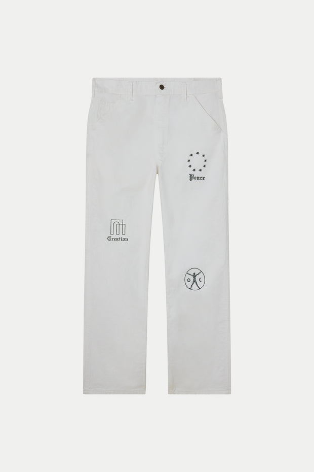 Creation Workwear Pants (White)