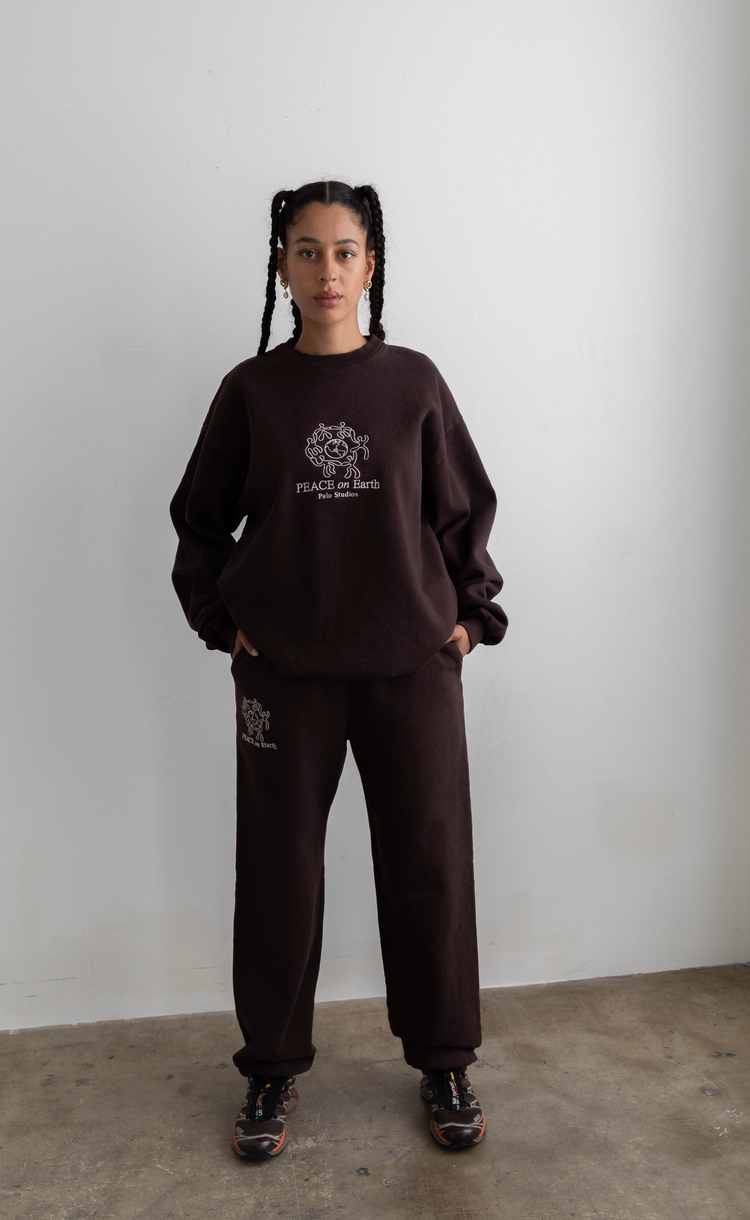 Peace People Crew (Espresso) – Palo Studios Peace People Crew (Espresso) – Palo Studios